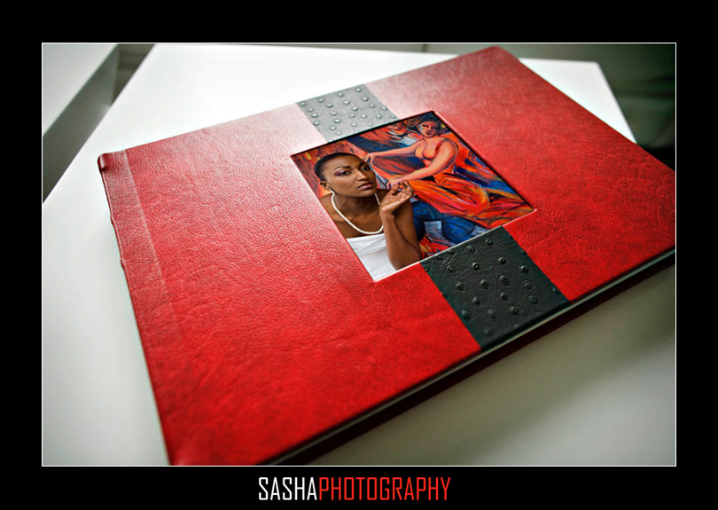 flushmount wedding album