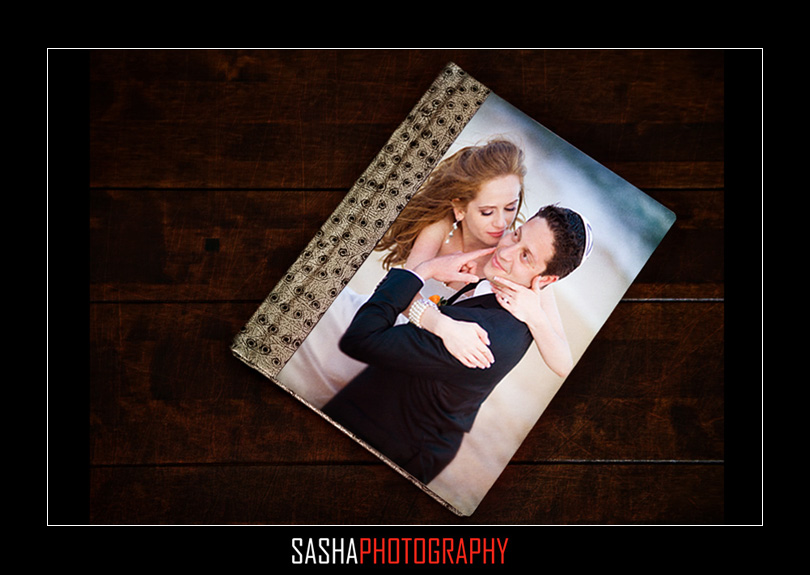 magazine style wedding album