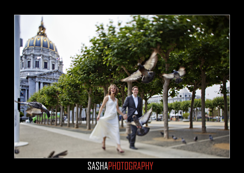 sf city hall wedding photography