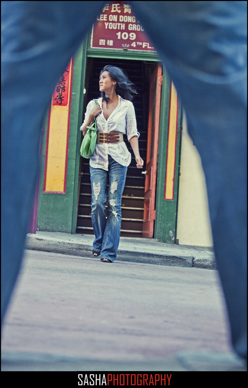 chinatown san francisco engagement session