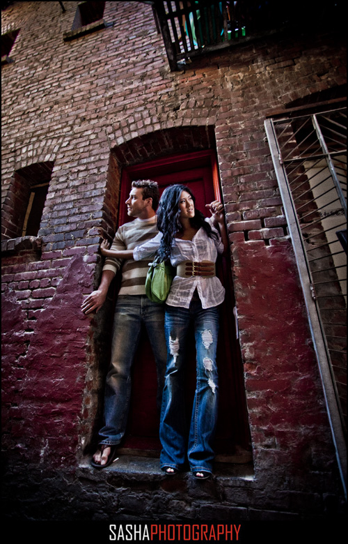 chinatown san francisco engagement session