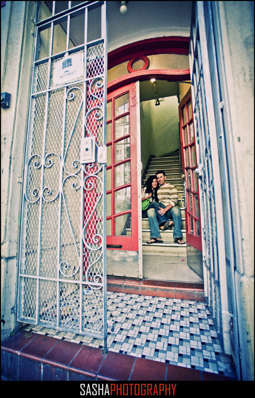 chinatown san francisco engagement session