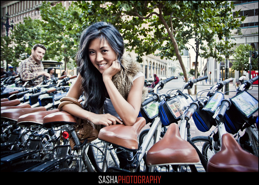 san francisco engagement session financial district embarcadero