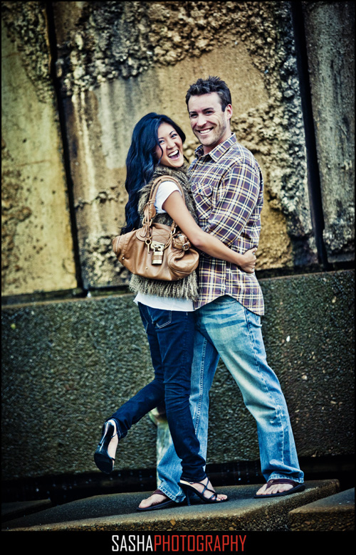 san francisco engagement session financial district embarcadero
