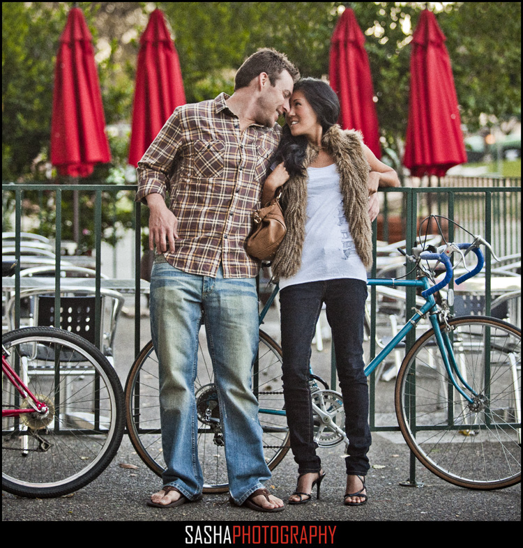 san francisco engagement session financial district embarcadero