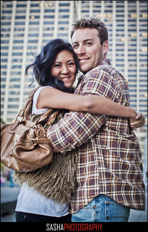 san francisco engagement session financial district embarcadero