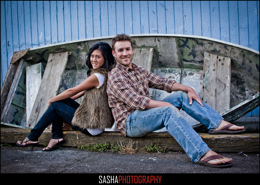 san francisco engagement session financial district embarcadero