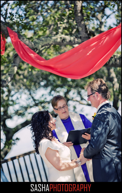 mountain winery wedding ceremony