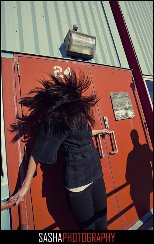 urban engagement session photo