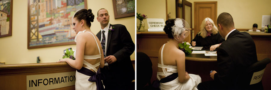 san francisco city hall wedding photo