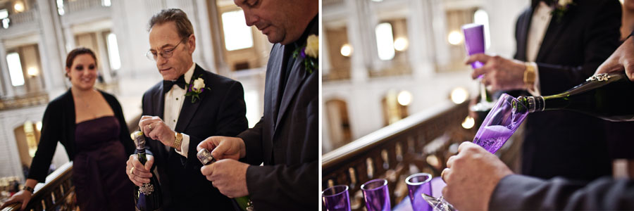 san francisco city hall wedding photo