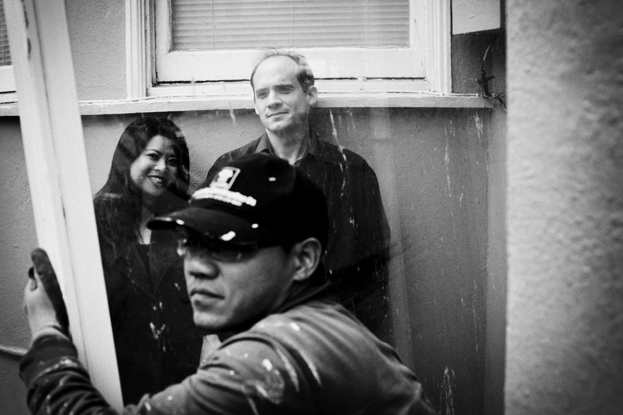 haight street engagement session
