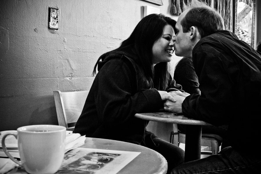 haight street engagement session