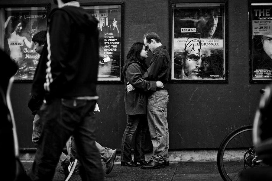 haight street engagement session