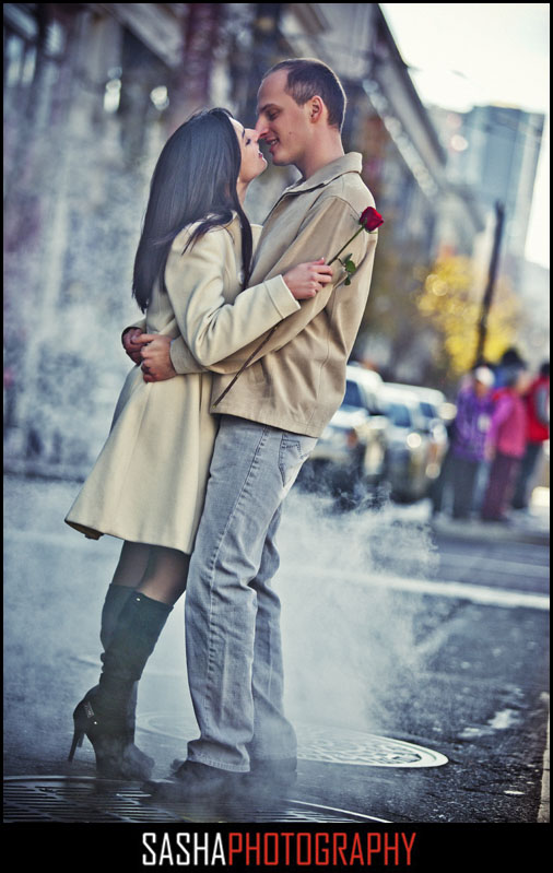 san francisco engagement session