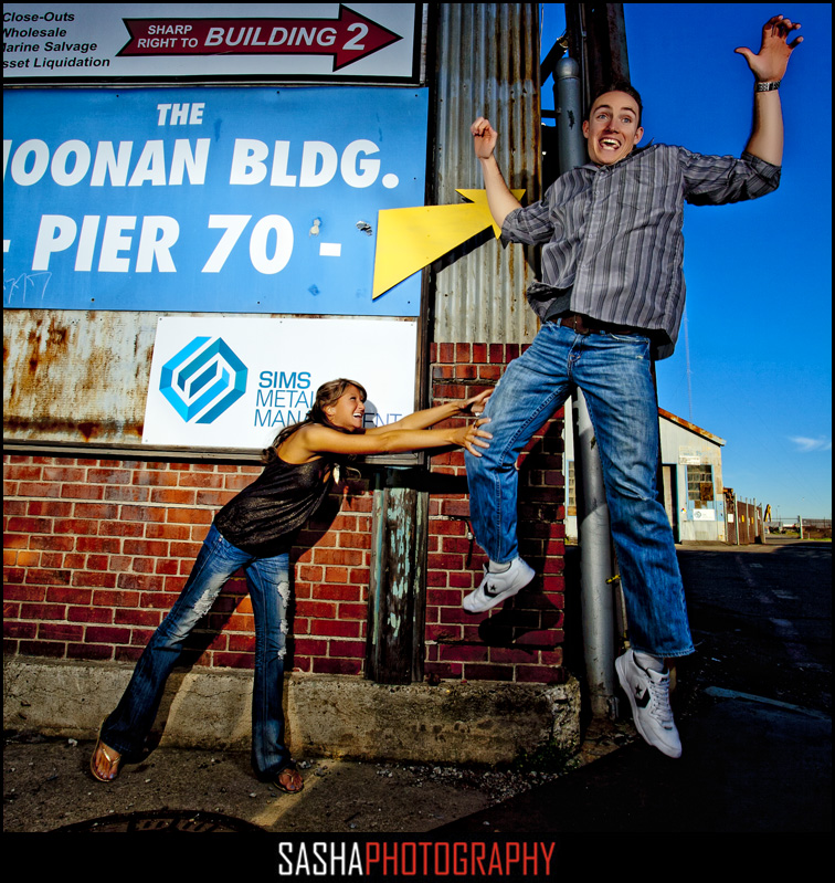 san francisco engagement session
