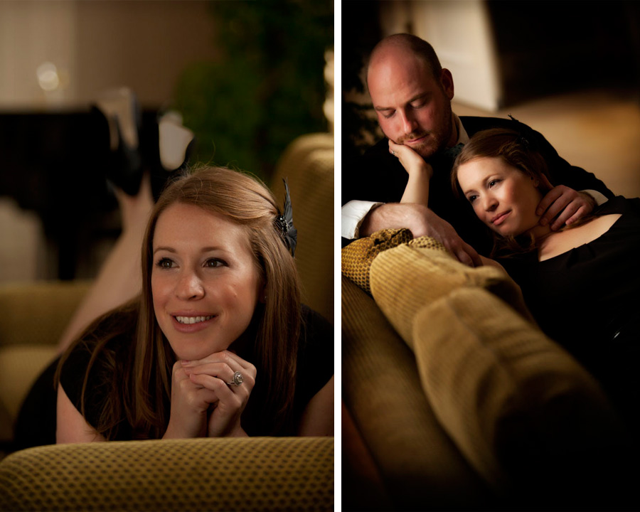 fairmont hotel san jose engagement photo