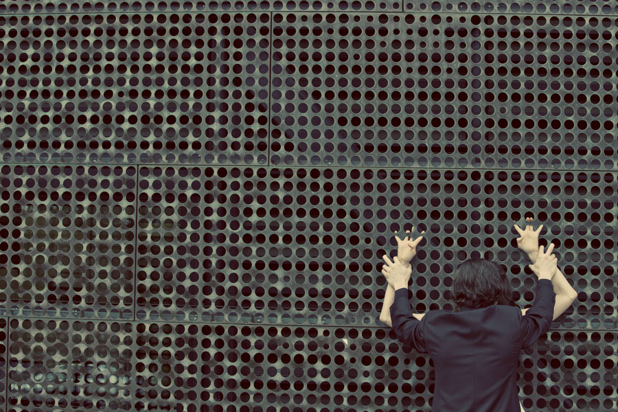 de young museum engagement session