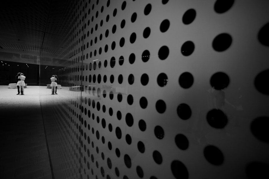 de young museum engagement session
