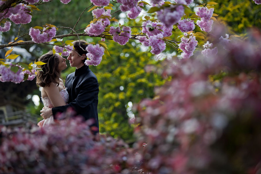 golden gate park engagement session