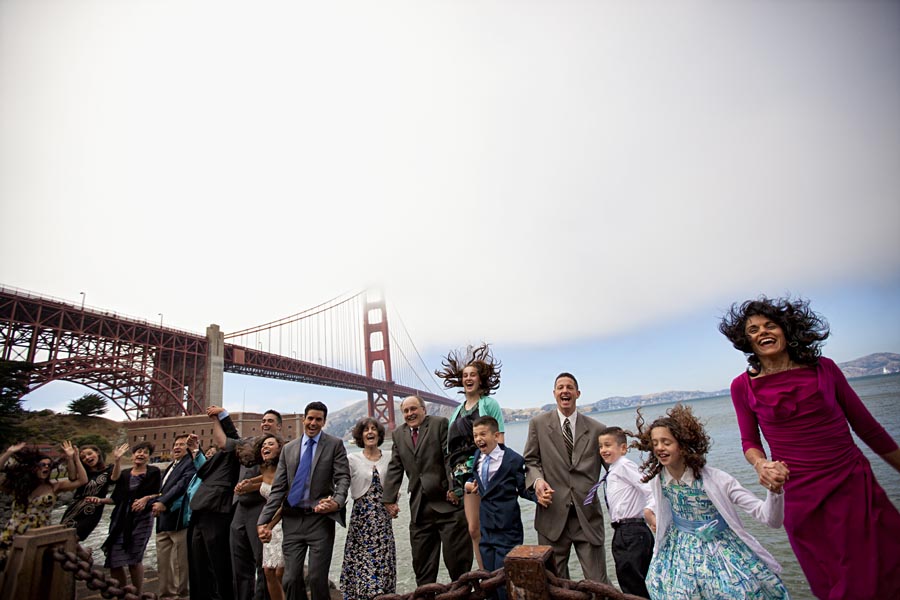 golden gate bridge wedding