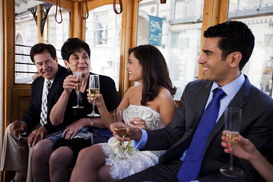 san francisco cable car wedding