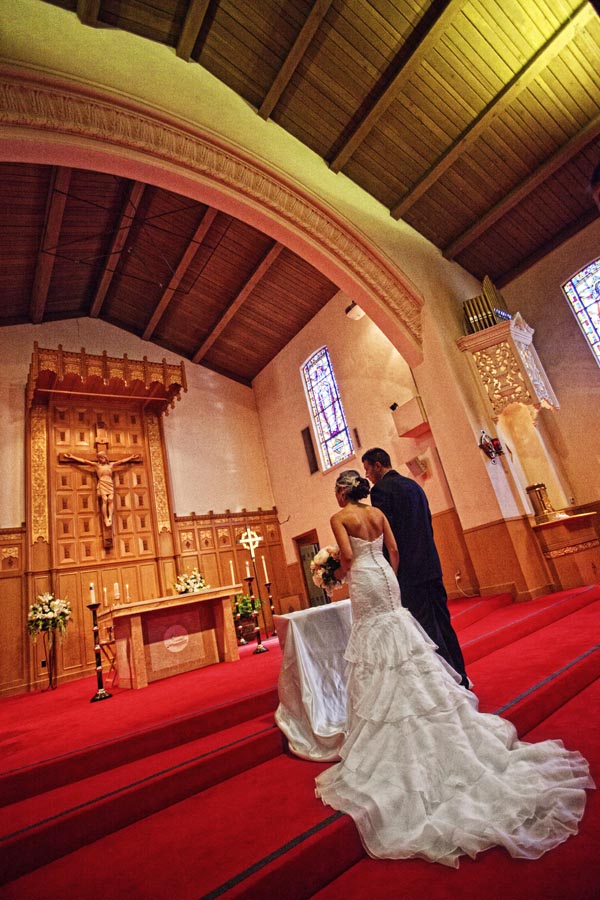 santa maria church orinda wedding