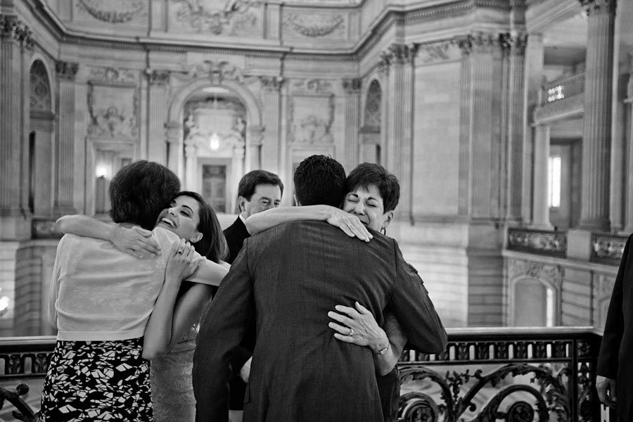 sf city hall wedding photo