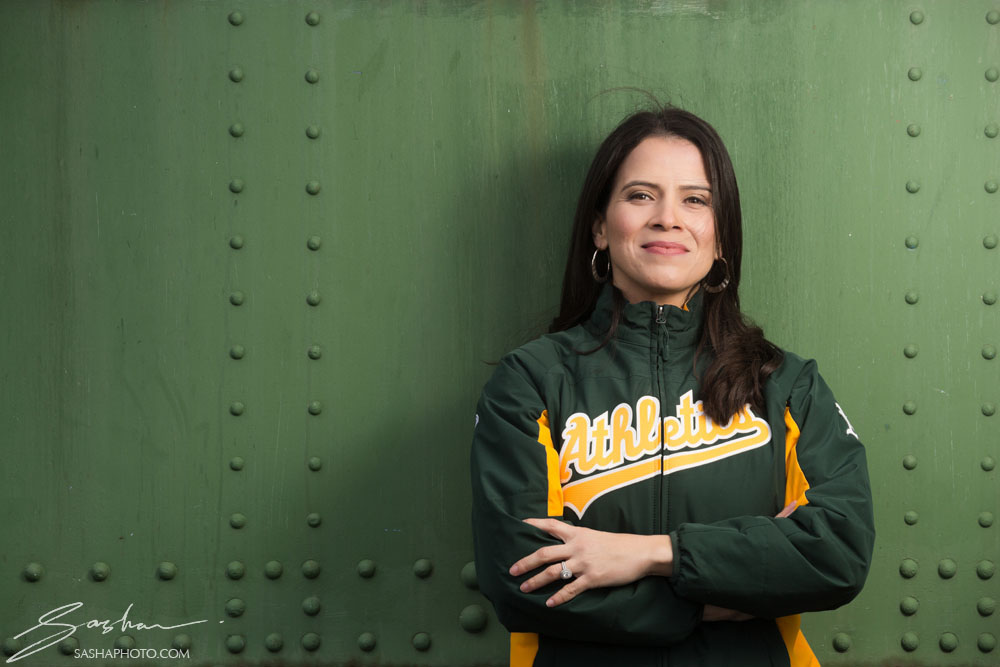 engagement session oakland a's